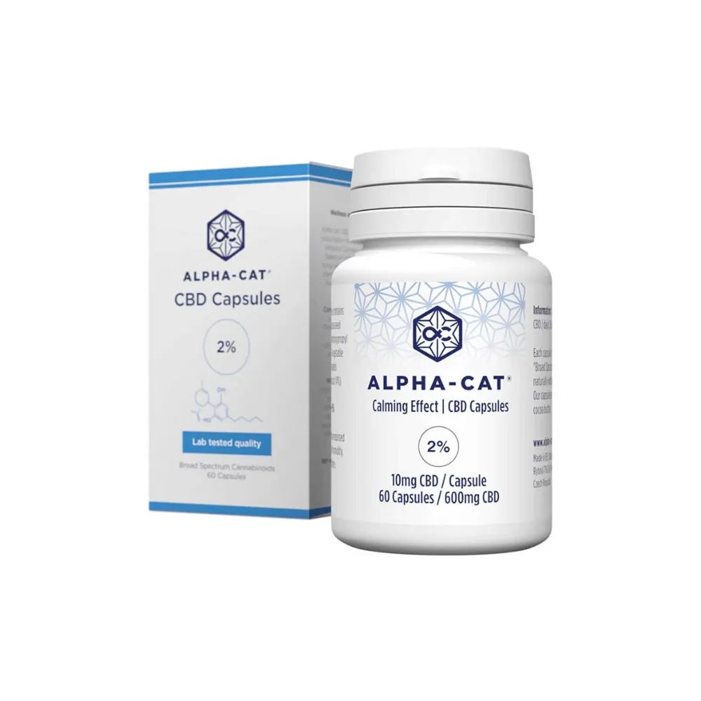 10 mg de CBD 20/60 capsules (2 %)