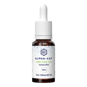 アルファキャット CBD+CBGオイル10％（1000mg / 10ml）